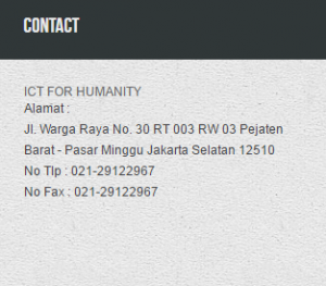 Contact ICT